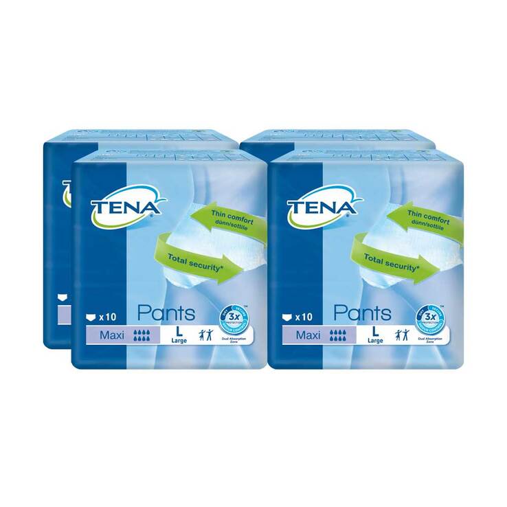 Tena Pants Maxi large Confiofit Einweghose, 4X10 St