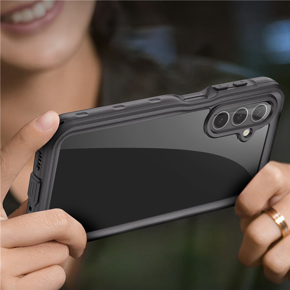 Samsung Galaxy A16 Wasserfeste Outdoor Schutz Hülle (IP68) - Schwarz