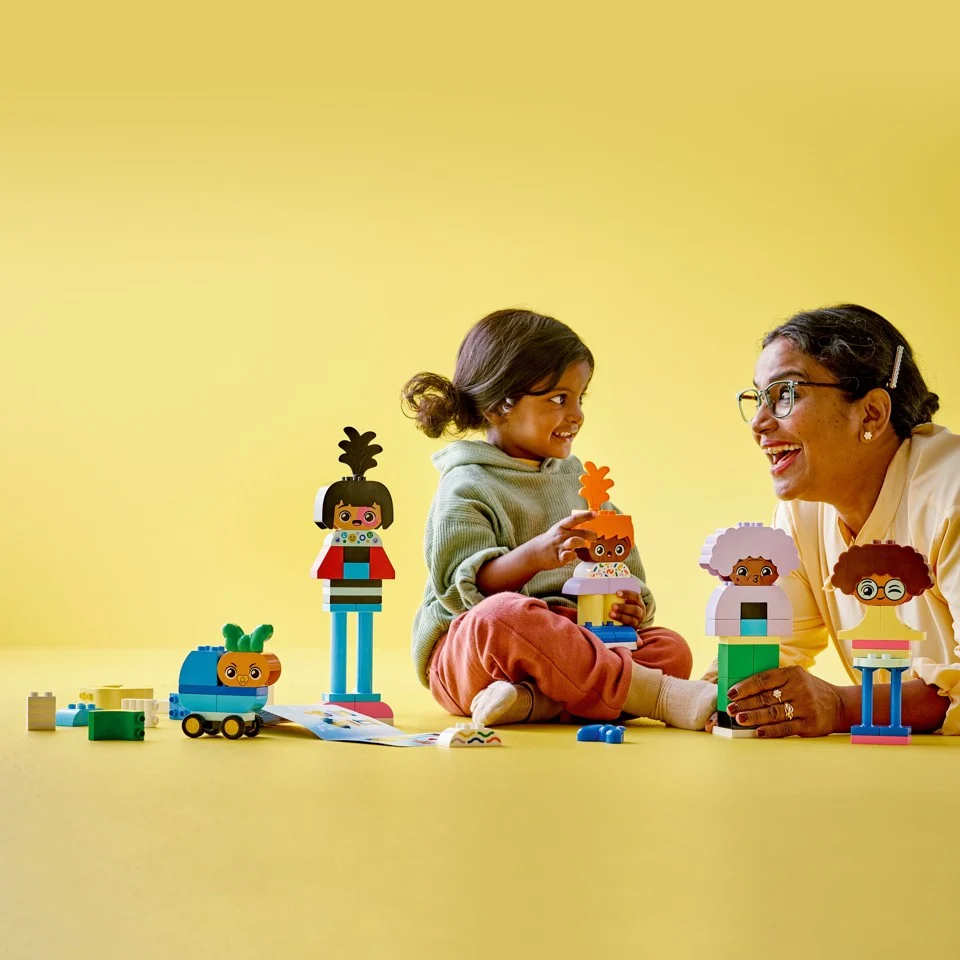 LEGO DUPLO - Byg selv-personer med store følelser (10423)