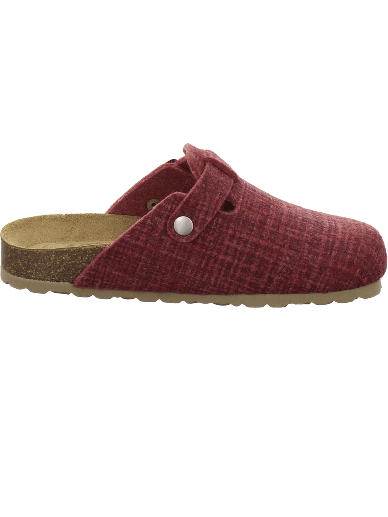 Filz Hausschuhe Damen bordo