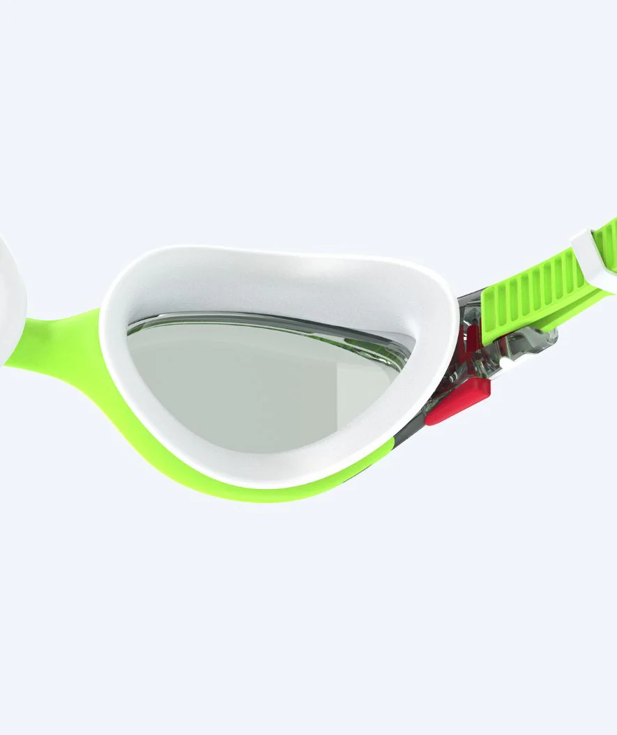 Speedo motions svømmebriller - Biofuse 2.0 - Grøn/sølv