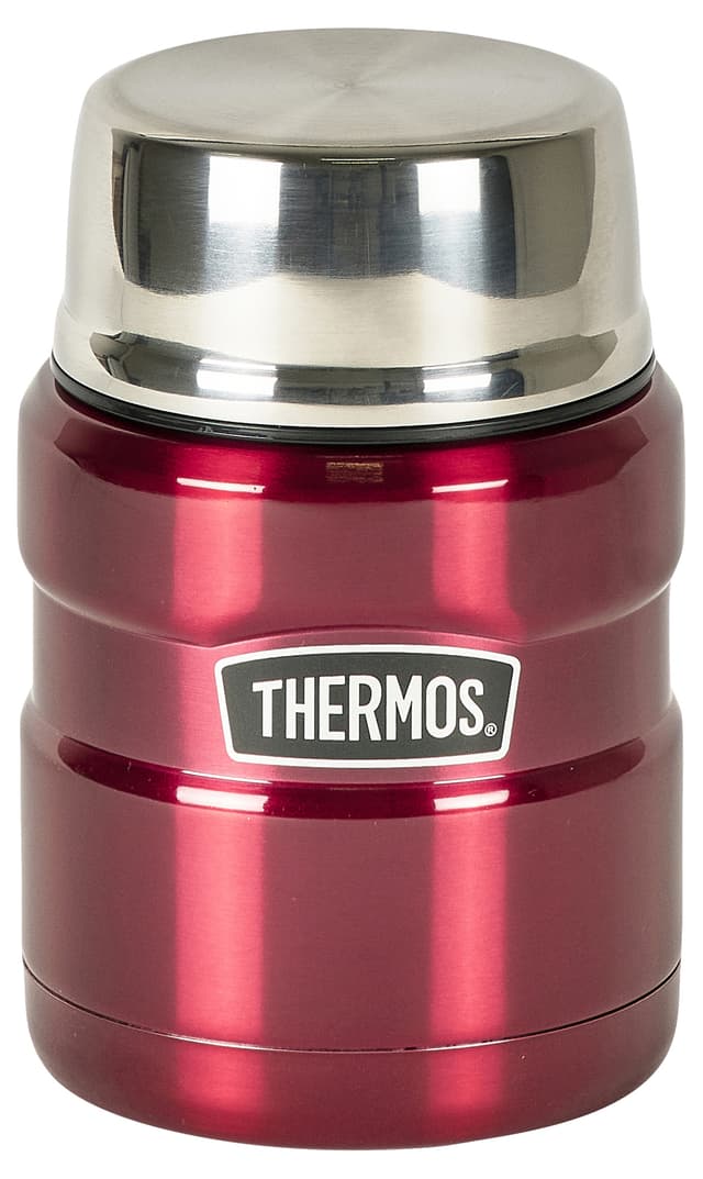 Thermos Stainless King Madtermoflaske 470 ml Mørk rød