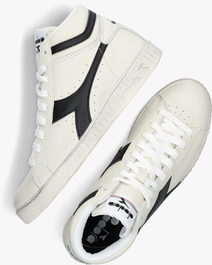 DIADORA witte diadora hoge sneaker game high waxed dames