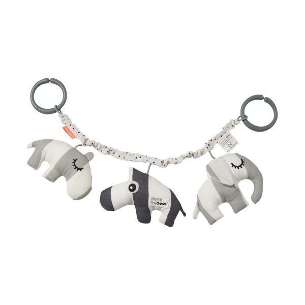 Done by Deer Friends Kinderwagenspanner Grey
