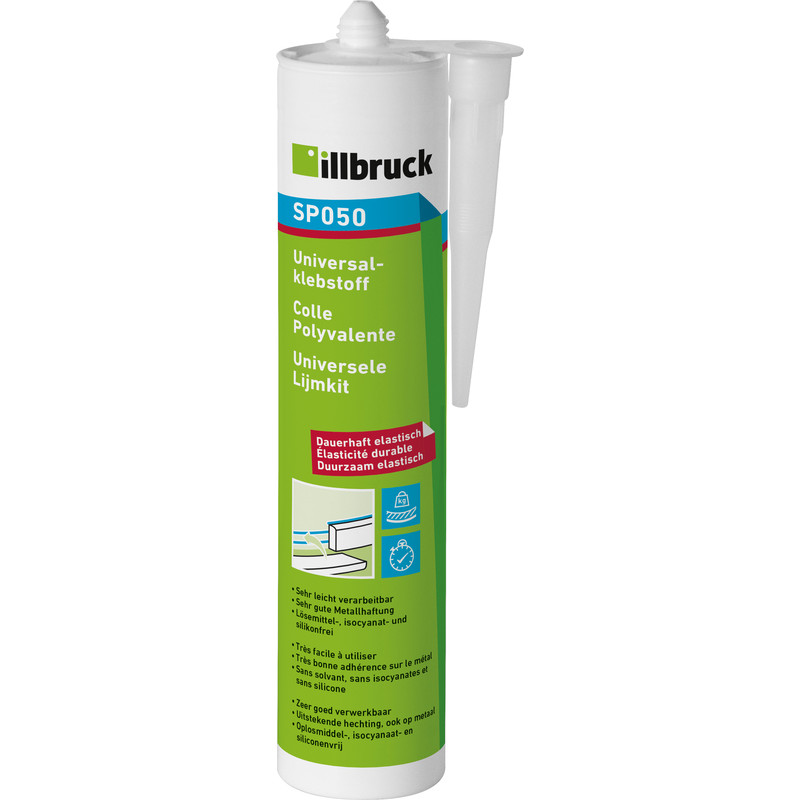 Illbruck SP050 lijmkit Zwart 310ml