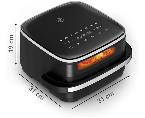 OBH Nordica Easy Fry XL Surface Air Fryer 1,0 kg Black