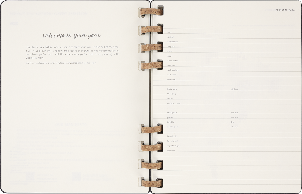 Life Planner 2025 XL 12-Month, Spiral