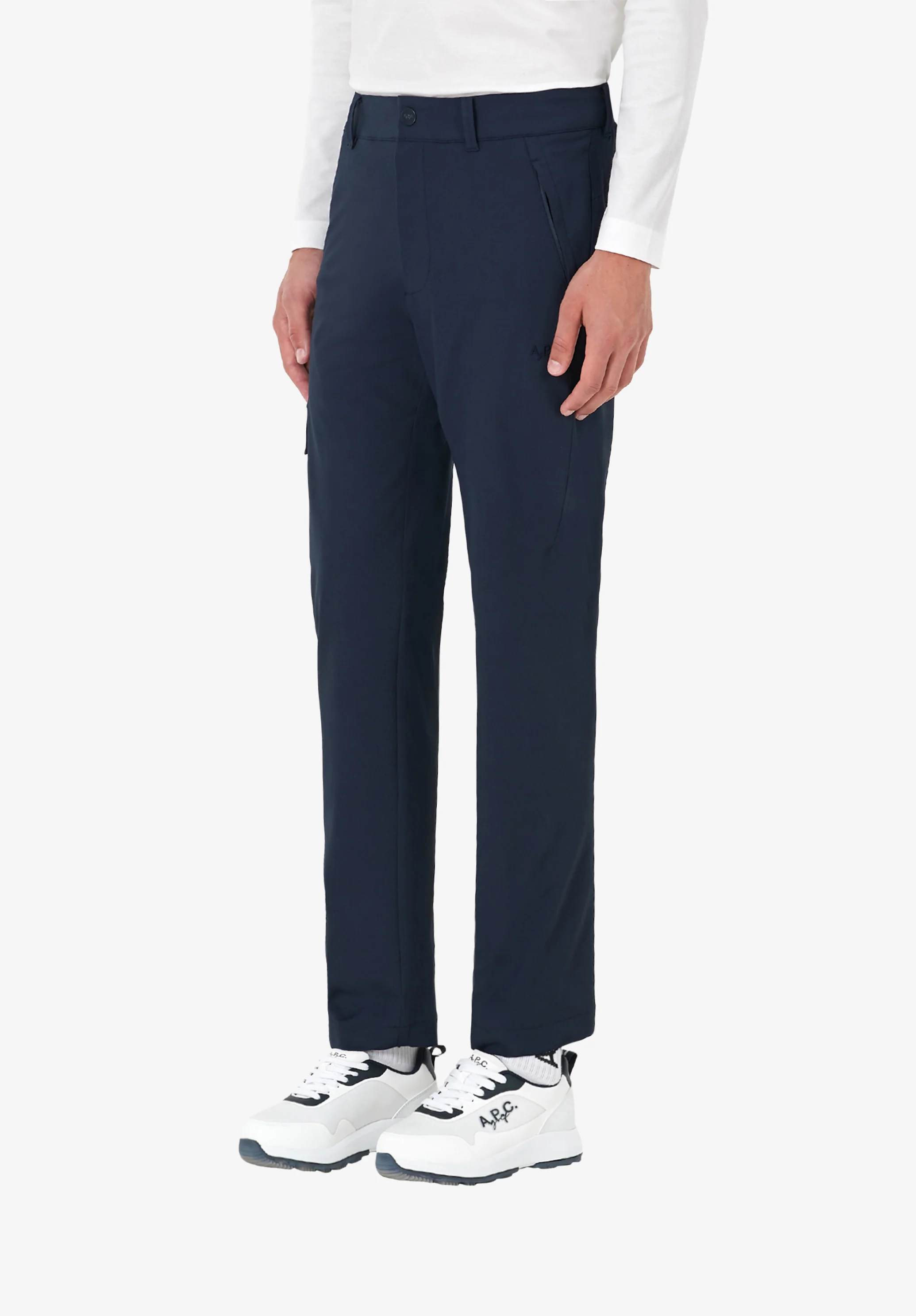 Pantalon droit ajusté - Dark navy