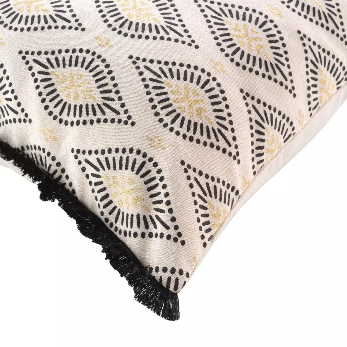 Coussin carré (45 x 45 cm) Oricia Noir