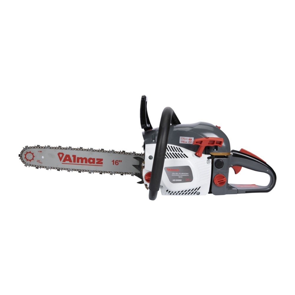 Tronçonneuse thermique 2,9cv 58cc, guide de 40 cm, démarreur magnesium - fermier az-d002