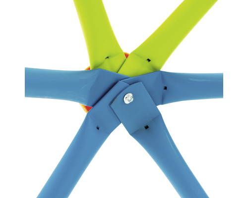 Lifetime Geodome speeltoren, klimtoren, 238 x 238 x 223 cm, staal, blauw