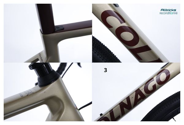 Gravel Bike Colnago G3-X Sram Rival eTap AXS 12V 700 mm Or 2022 - Produit Reconditionné