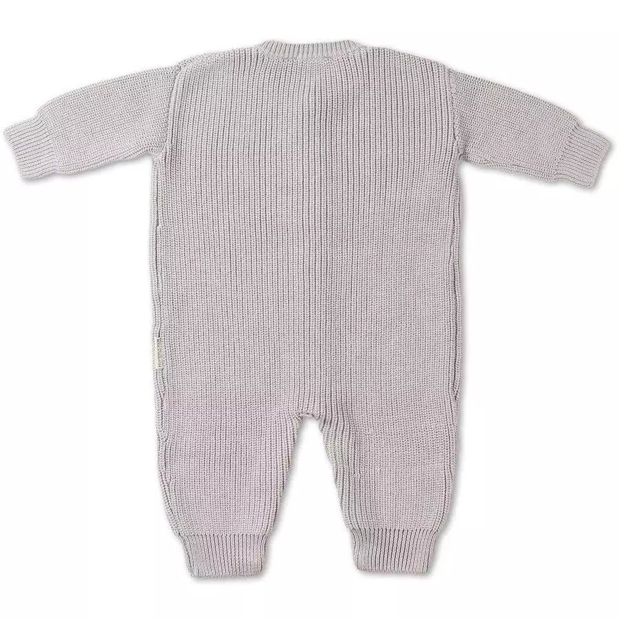 Hofbrucker Baby Strickoverall Leo Hellgrau