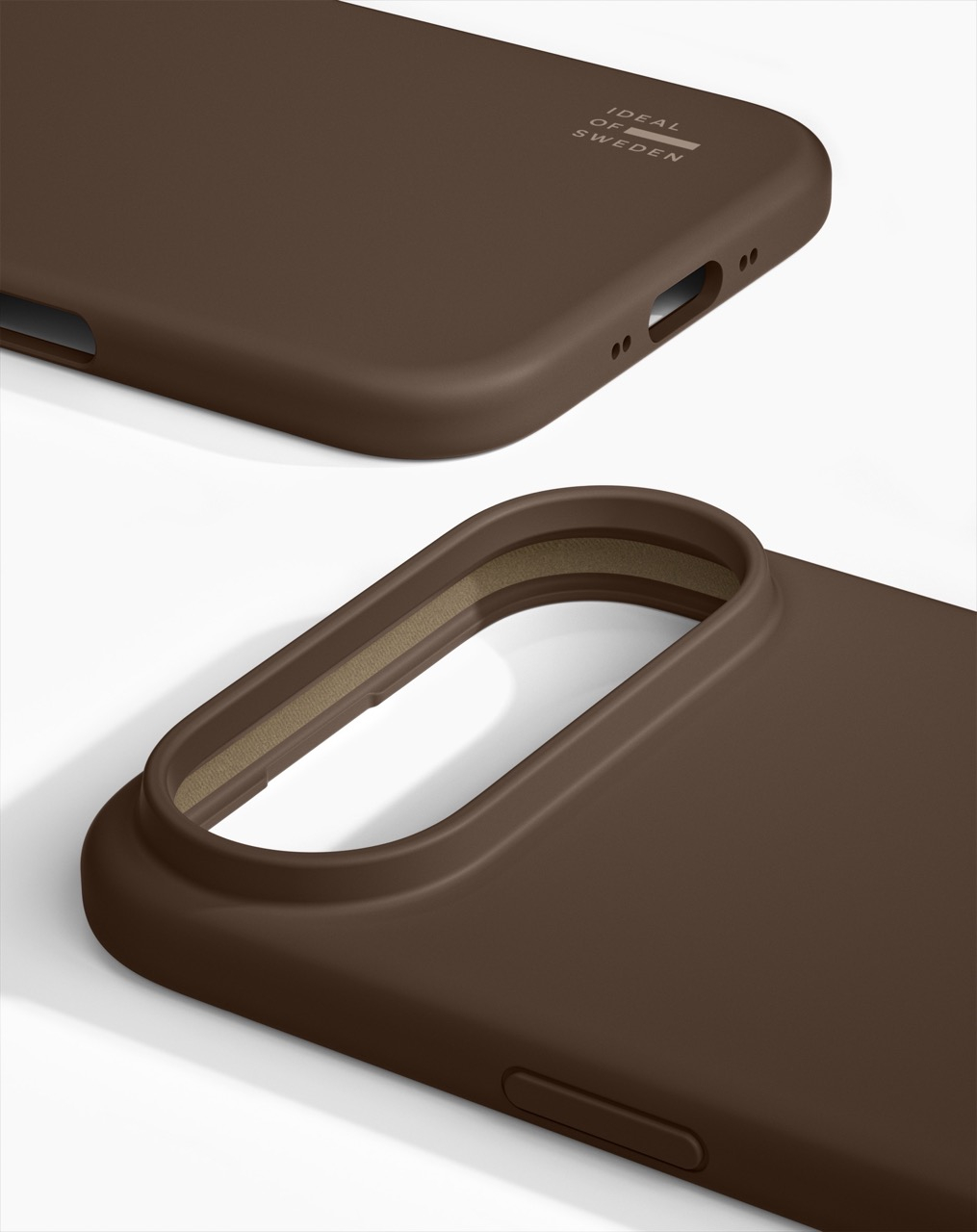 iPhone Air MagSafe Silikon Hülle Case Recycled (IDSICMS-I2566-562) - Mocha Mousse