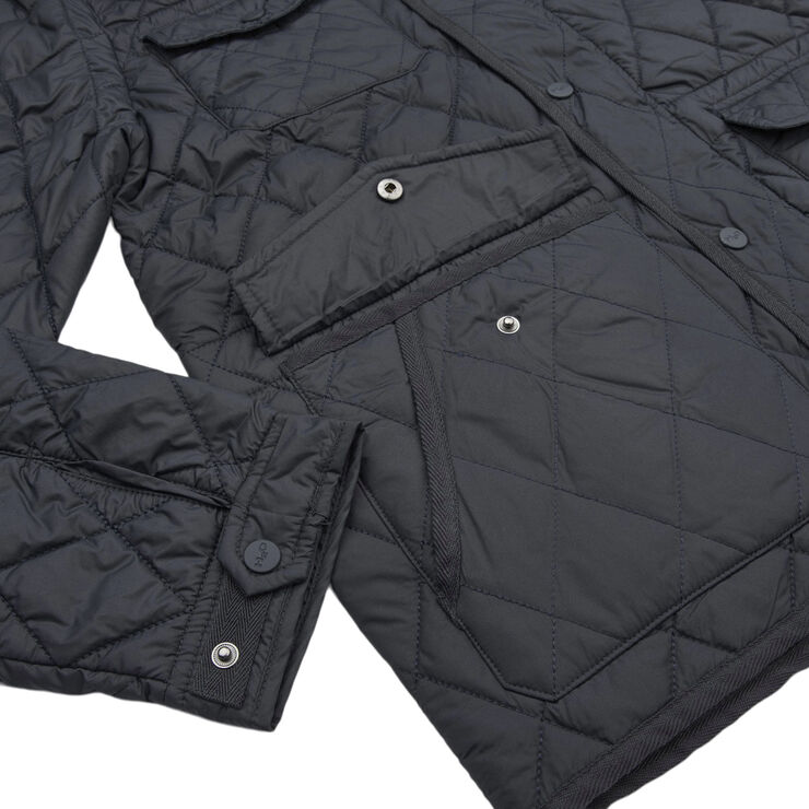 H2O Argyll Quilted Jakke Blå
