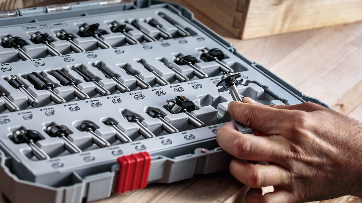 Bosch 2607017468 6-d Frezenset afronden, profileren 6mm