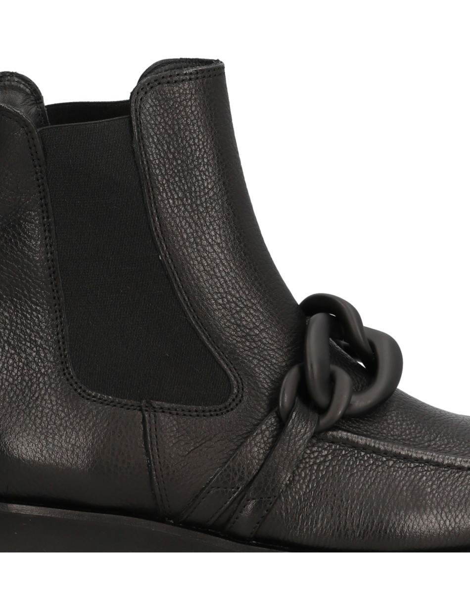 Glattleder Chelsea Boot