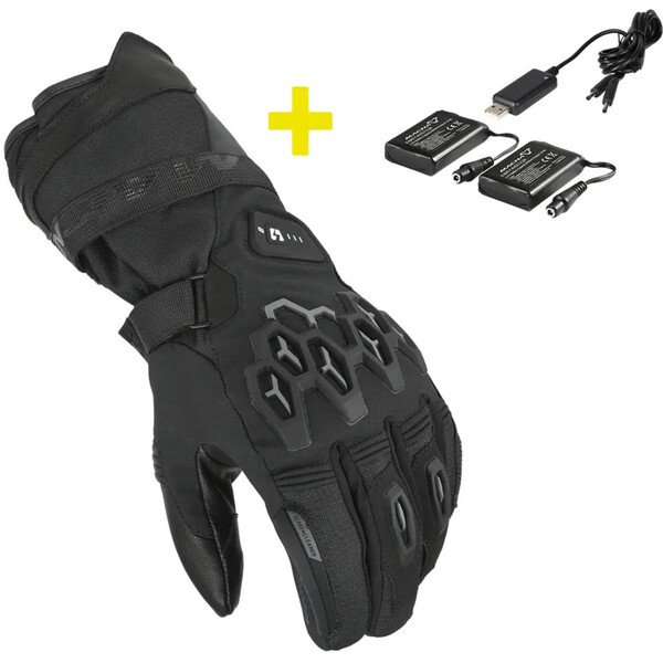 Macna - Gants chauffants Rafino RTX Kit Noir
