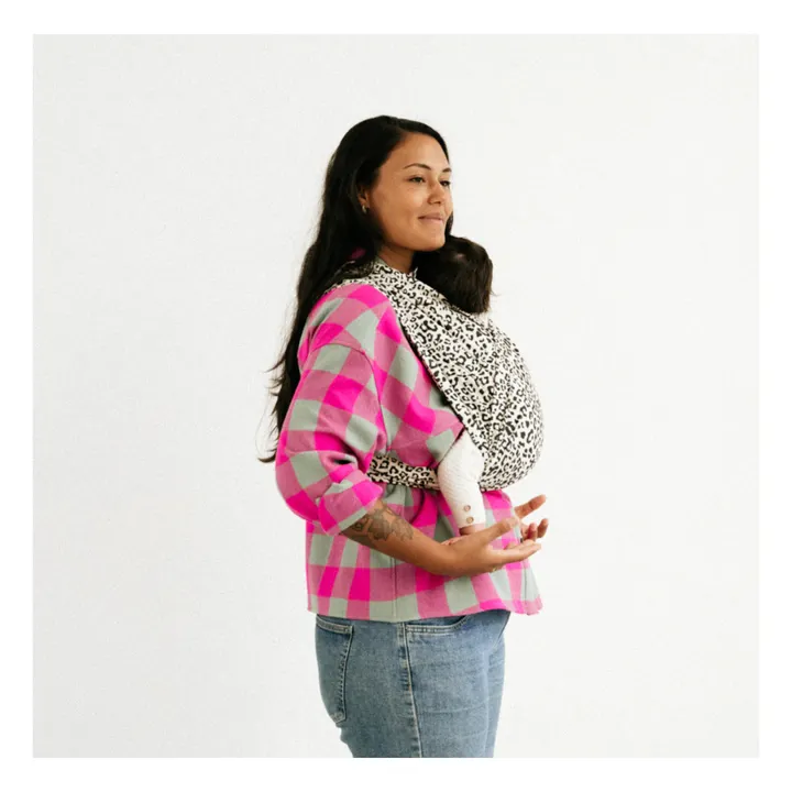 Studio Romeo Porte-bébé Léo en coton bio | Blanc