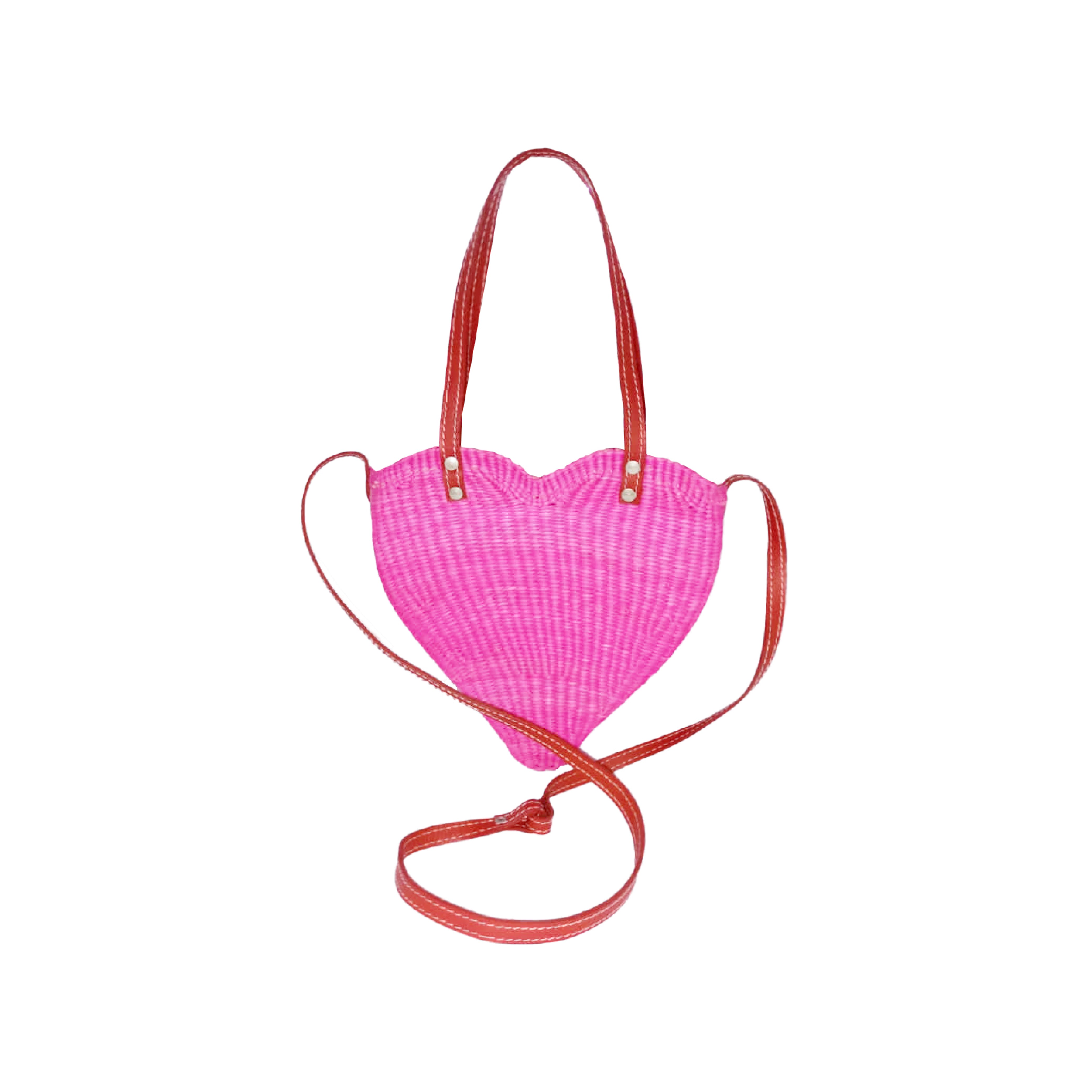Sac à main en forme de cœur