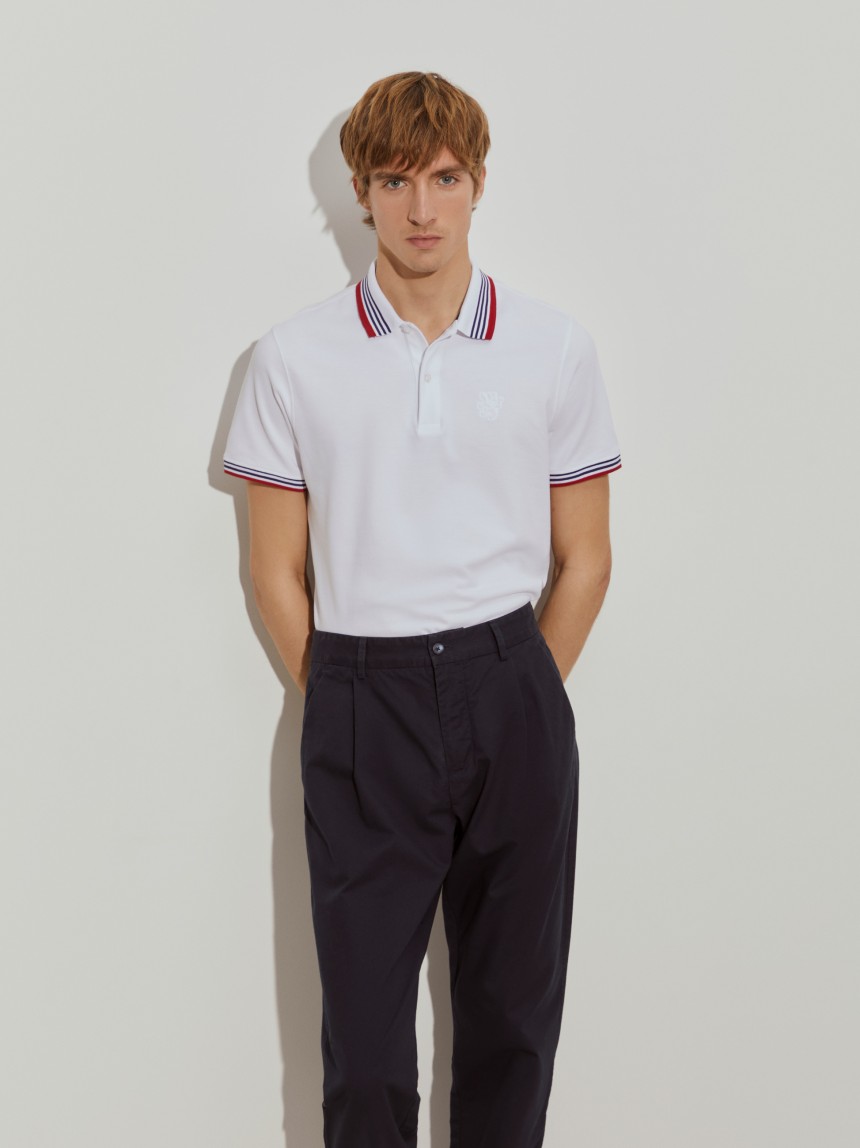 Calças chino regular fit