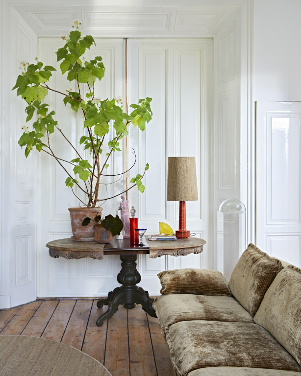 HKliving Hemp vloerkleed Ø250