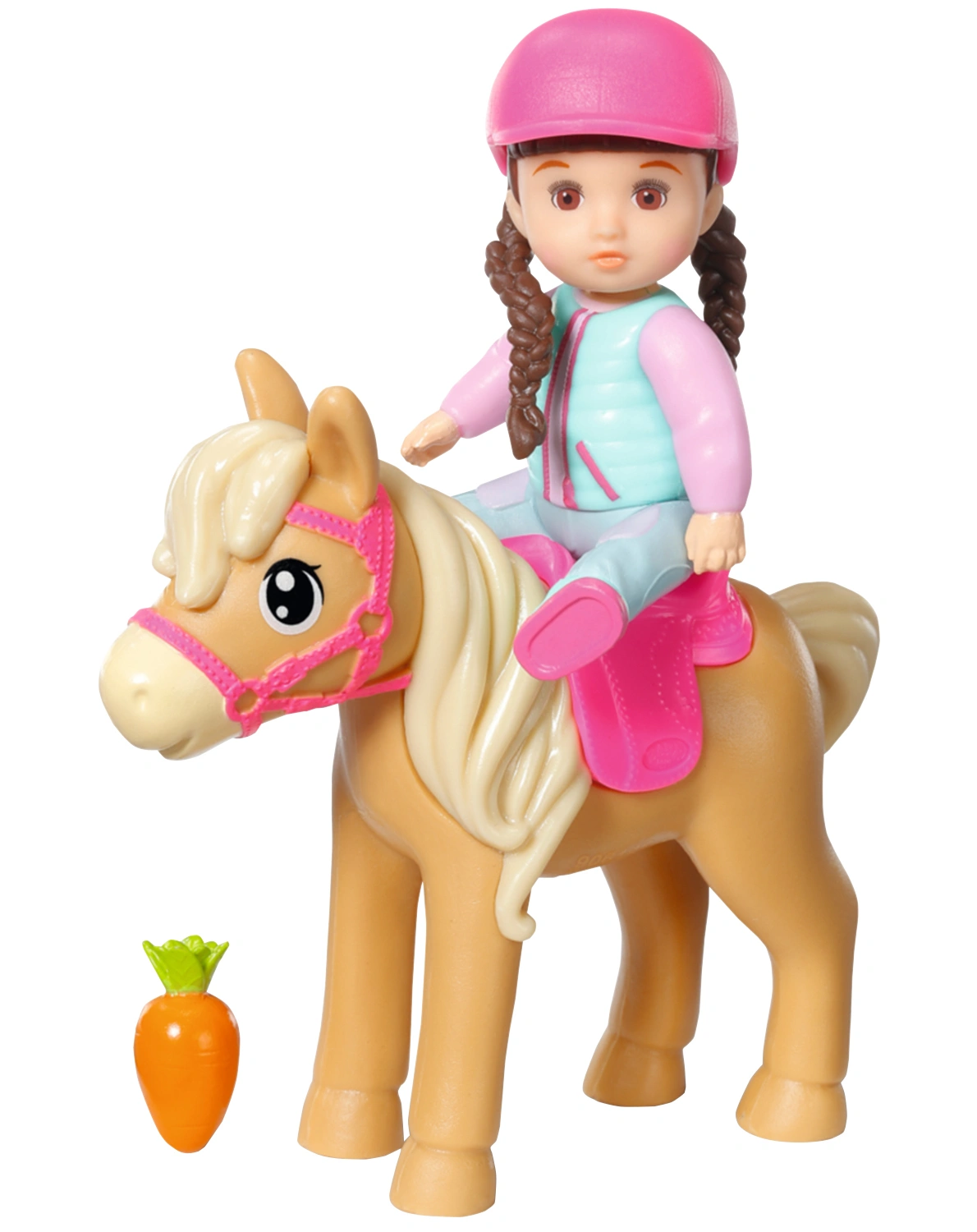 BABY born® MINIS - Puppen-Spielset HORSE FUN