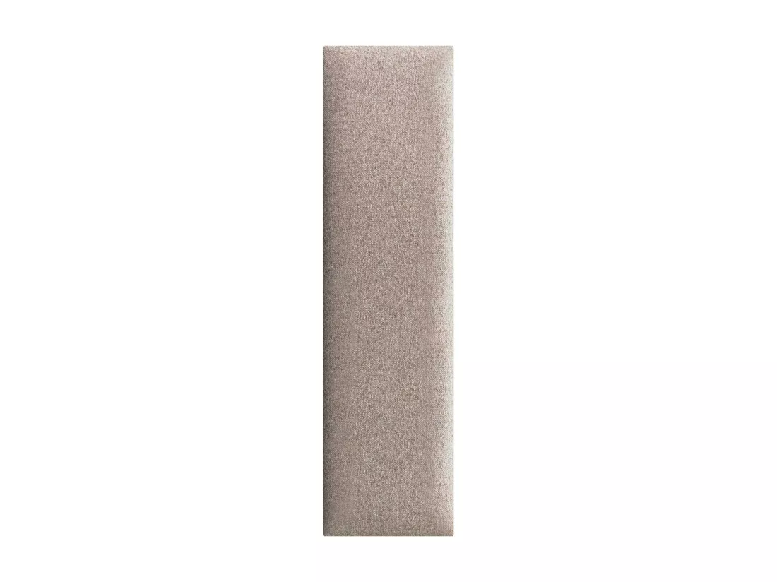 DHOME Lot de 1 Panneaux muraux en tissu auto-adhésifs Panneaux muraux absorbants acoustiques Protection contre les chocs (sable, 60x20cm, x1)