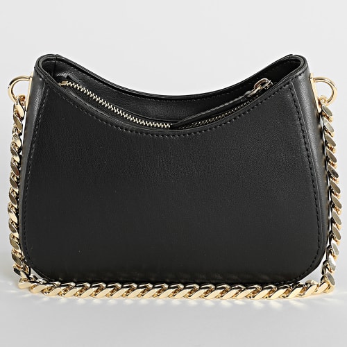 Sac A Main Femme Refined Chain Shoulder 6079 Noir Doré