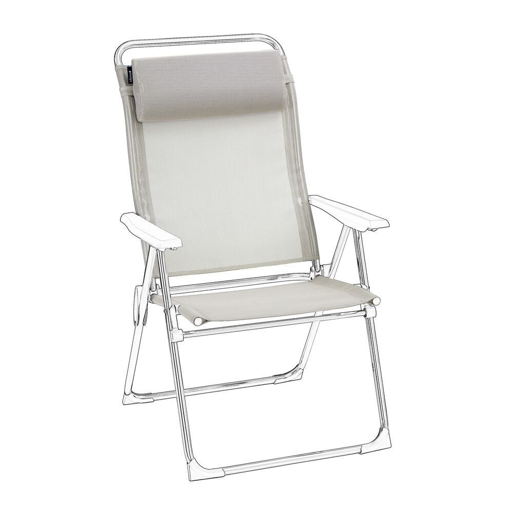 Ersatzbezug-Set Sessel Alu Cham XL Batyline® Iso Beige Seigle