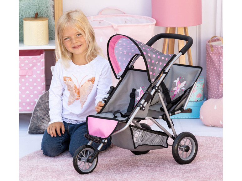 Poppen tweeling-jogger