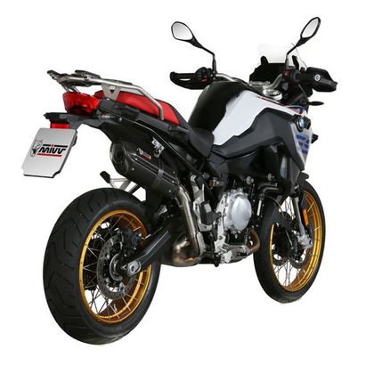 Silencieux Mivv Suono STEEL BLACK embout carbone