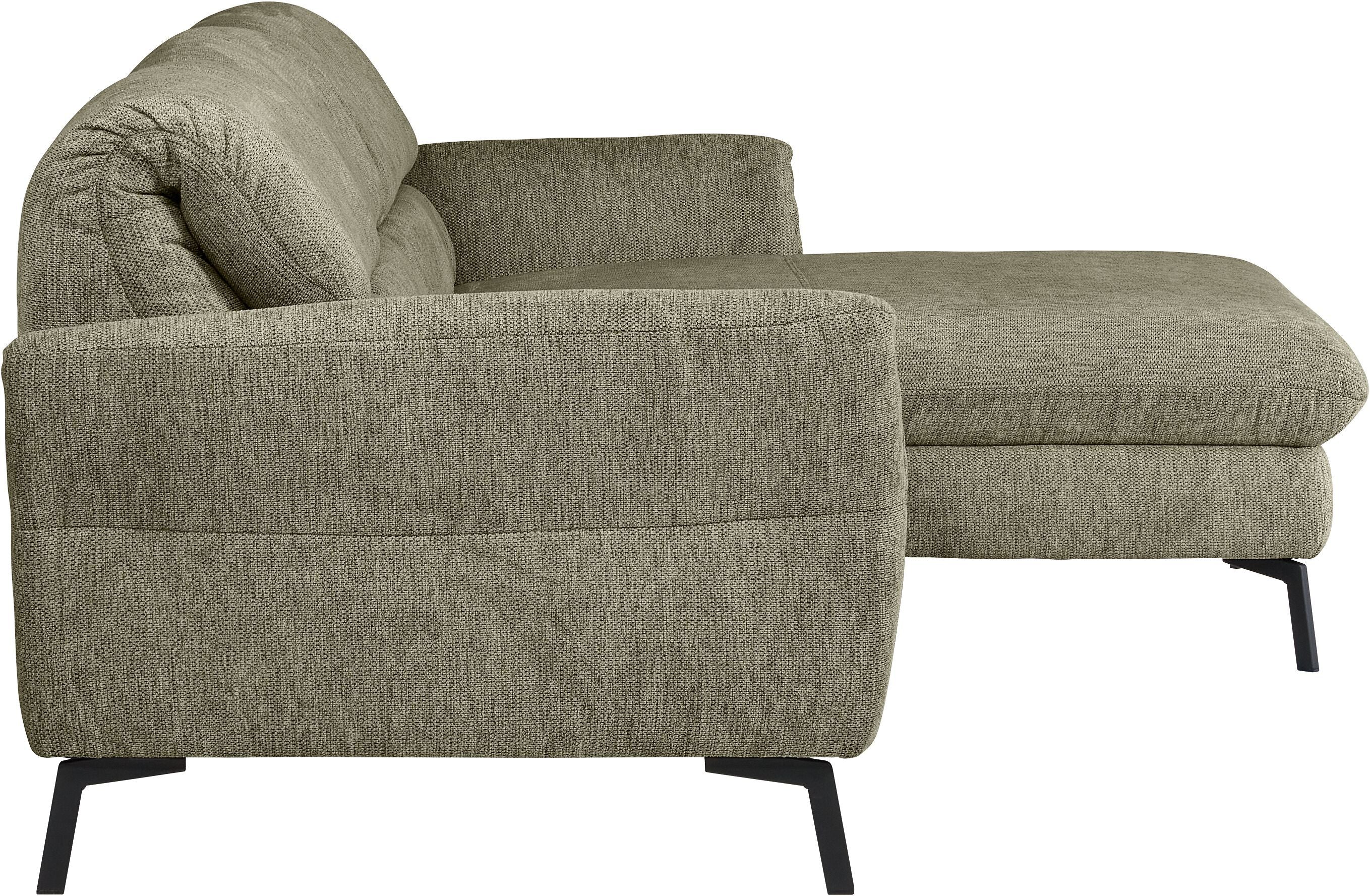 SEBO Ecksofa - Olive / B: 284.0 cm x T: 161.0 cm x H: 84.0 cm