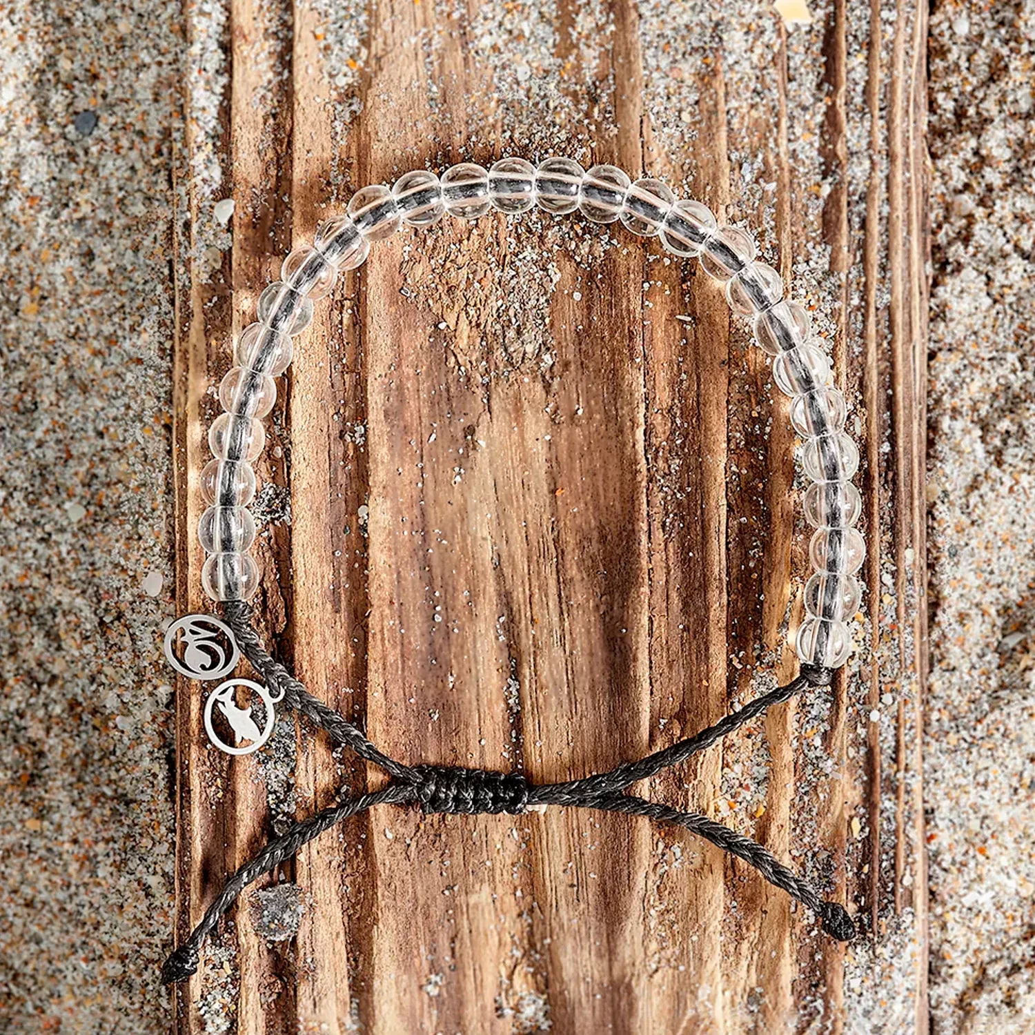 4Ocean Shark Beaded Armbånd Plast SHARKBLACK