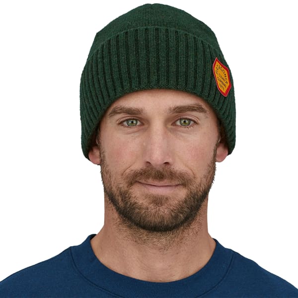 Bonnet ski PATAGONIA BRODEO BEANIE CLEAN CLIMB PATCH PINYON GREEN