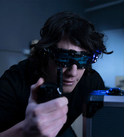 SpyX - Nacht Mission Schutzbrille - Schwarz