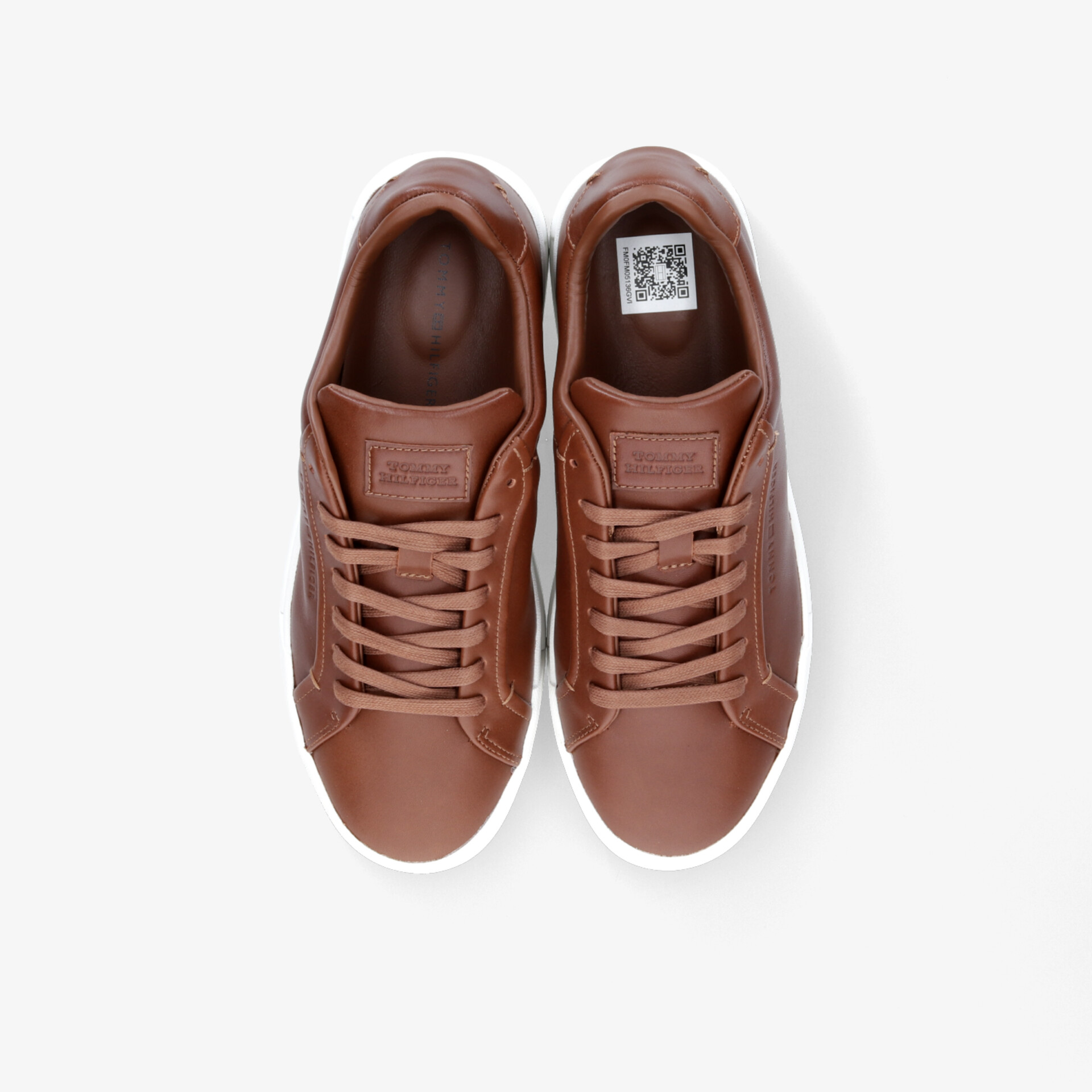 TOMMY HILFIGER Herren Sneaker Low cognac