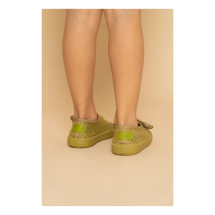 Grech & Co Baskets Estivales | Vert olive
