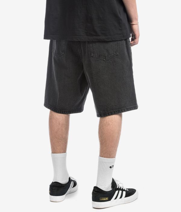 Obey Bigwig Denim Shorts (faded black)