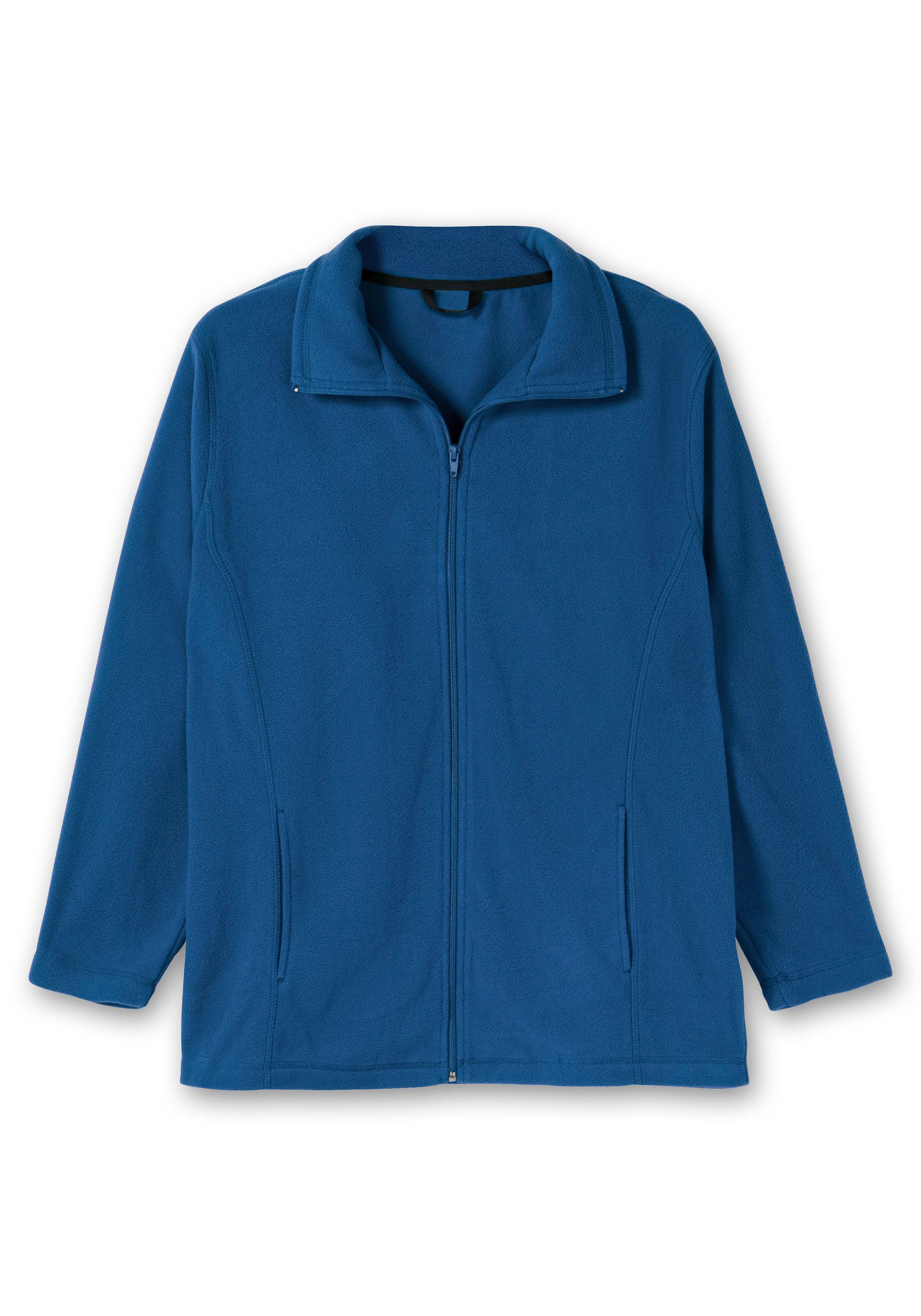 Kuschelige Fleecejacke mit Reißverschluss