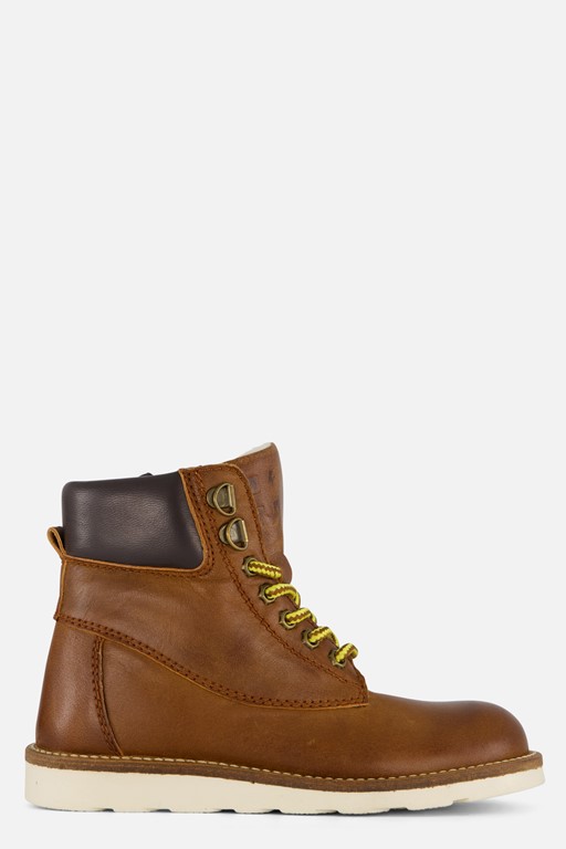 Muyters Mid Veterboots bruin Leer