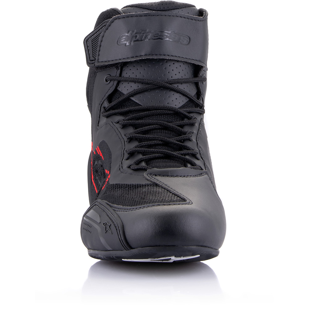 Alpinestars - Baskets Faster-3 Rideknit Noir / Gris Foncé / Rouge