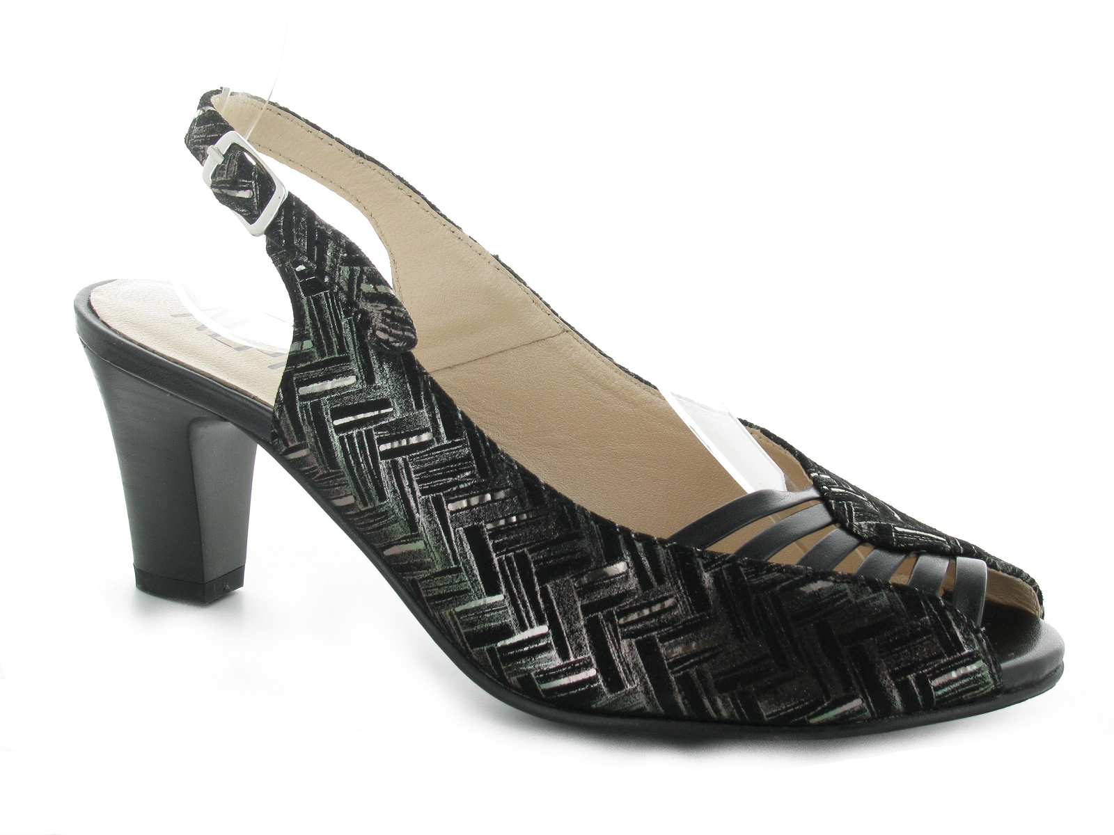A brand-9J24-F Cuir Noir Argent
