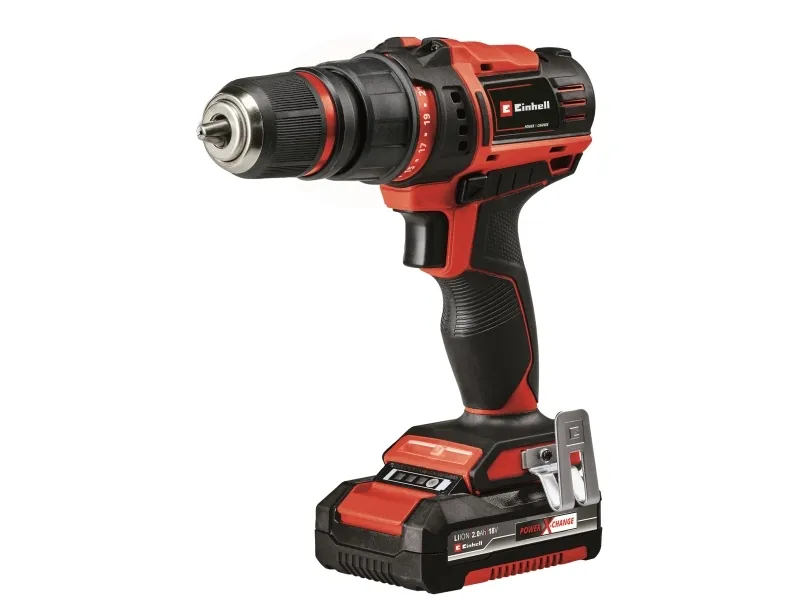 Einhell TE-CD 18/45, Pistolgreb boremaskine, Nøglefri, Børstet, 1,3 cm, 2 mm, 45 Nm