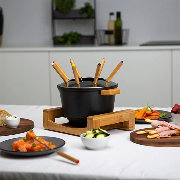 Fondue bambou noire 8 personnes 1,5 L 01.173025.01.001 Princess