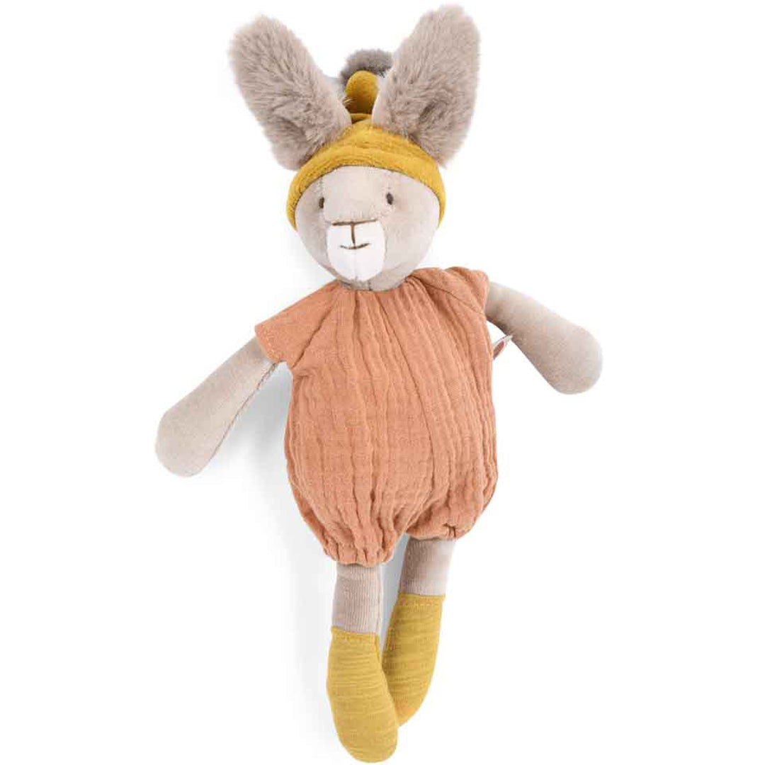 Moulin roty knuffelkonijn klei - 32 cm