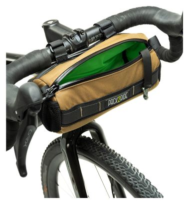 Sacoche de Guidon Pack2Ride Askme 2.5L Beige Coyote
