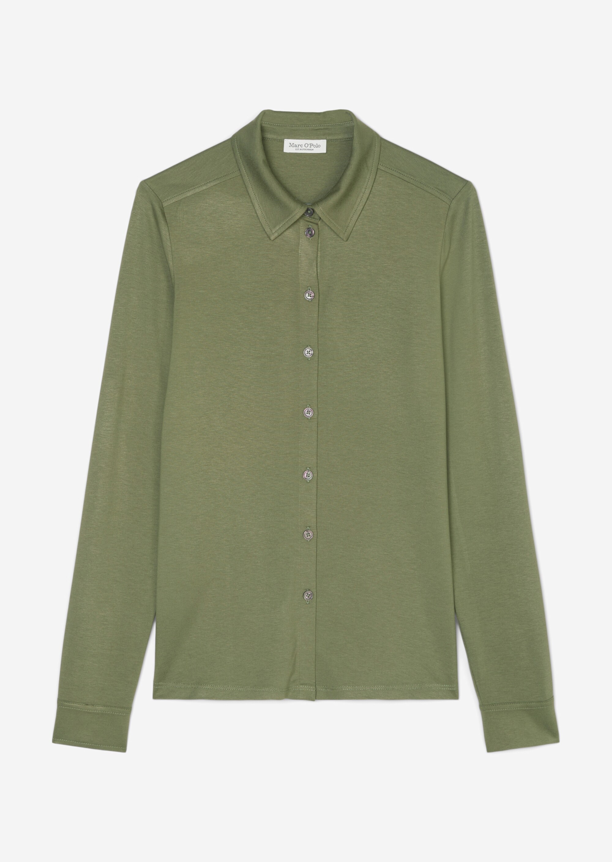 Jersey-Bluse regularaus LENZING™ ECOVERO™