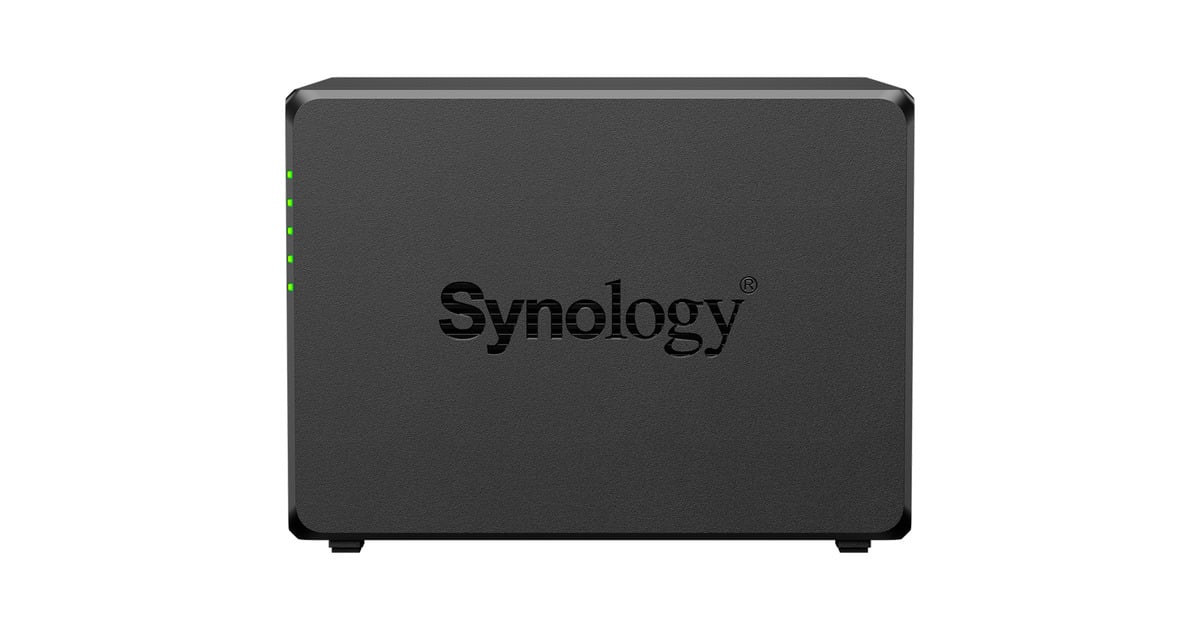 SynologyDiskStation DS425+ nas  (Zwart, 2x LAN, 2x USB-A 3.2 (5 Gbit/s))