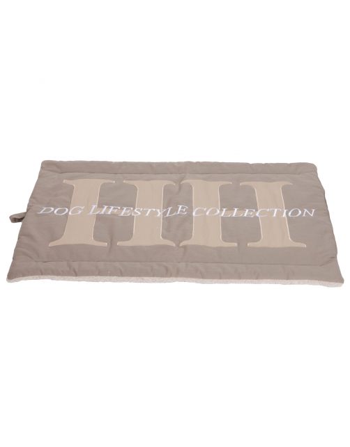 Happy-House Deken Canvas Teddy Hh Taupe - Hondendeken